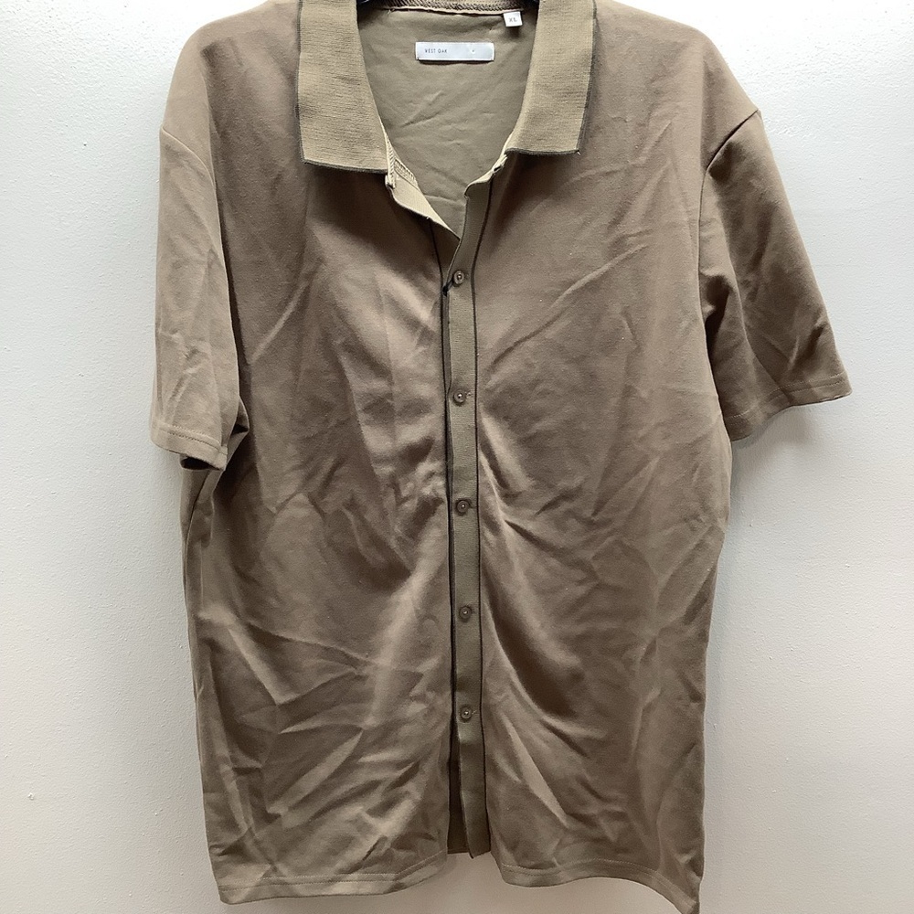 West Oak Size XL Men's Brown Polo Shirt. New Without Tags